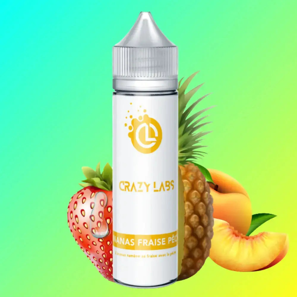 ANANAS FRAISE PÊCHE | CRAZY LABS crazy labs