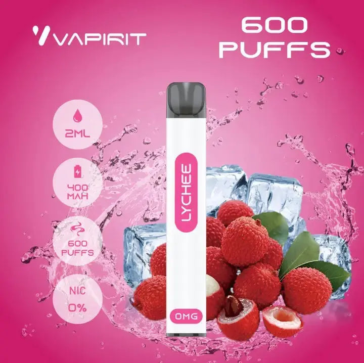 PUFF VAPIRIT 600 | LYCHEE 10MG Vapozis